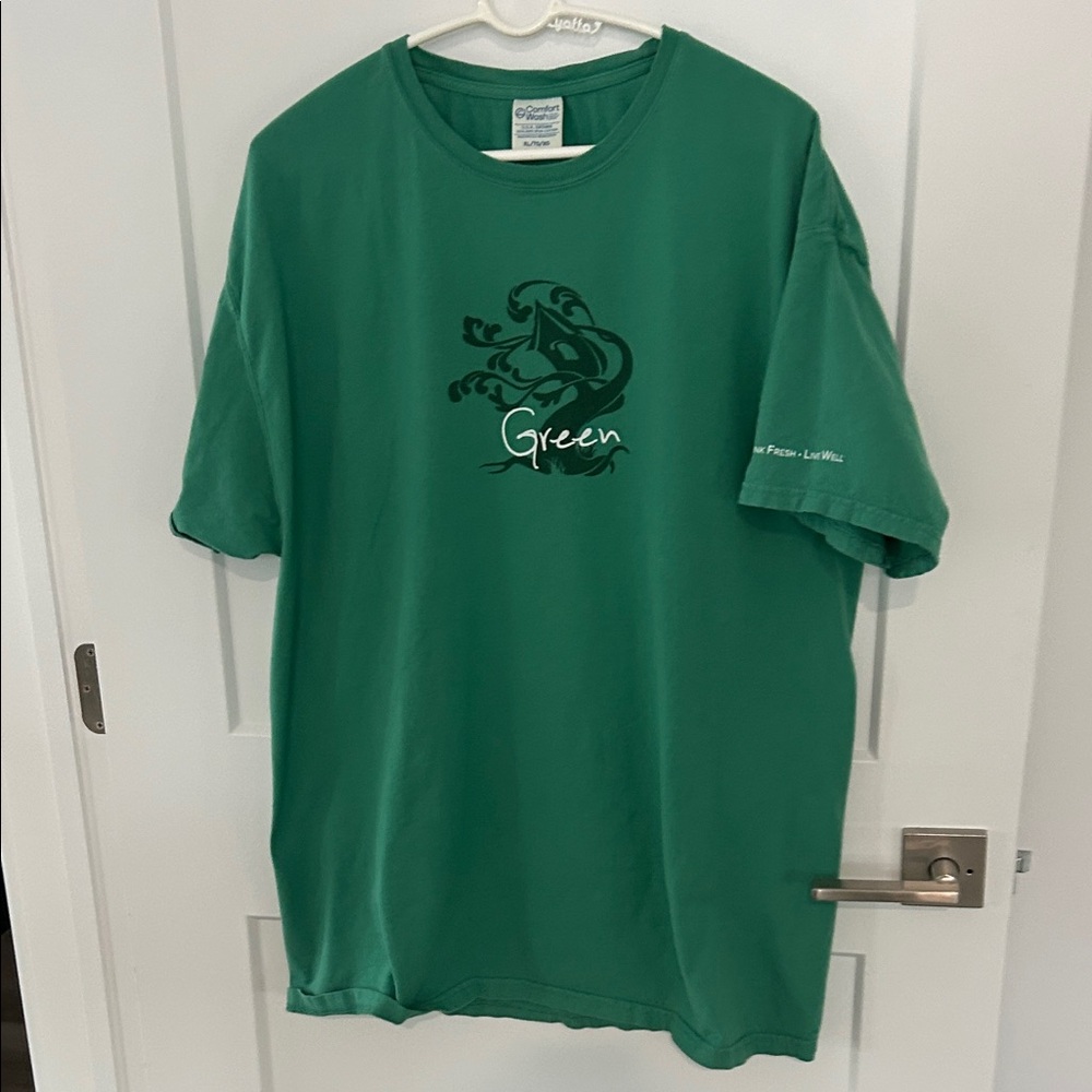 Tree House Brewing Green Graphic Crewneck T-Shirt - Green XL